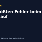 Die größten Fehler beim NAS-Kauf – und wie man sie vermeidet Die größten Fehler beim NAS-Kauf