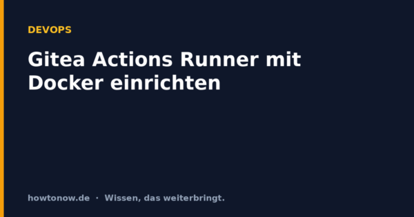 Gitea Actions Runner