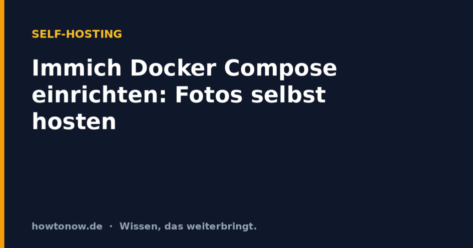Immich Docker Compose