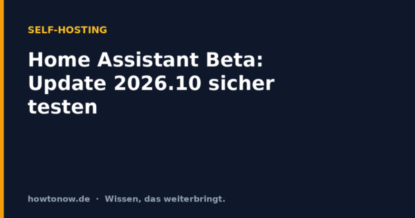 Home Assistant Beta